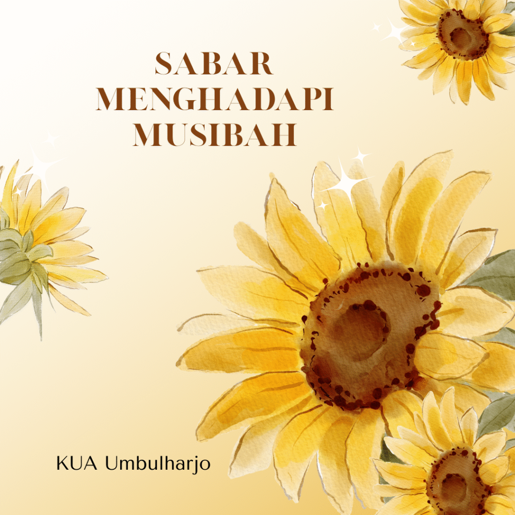 Yellow Modern Quote Sabar motivation instagram Post