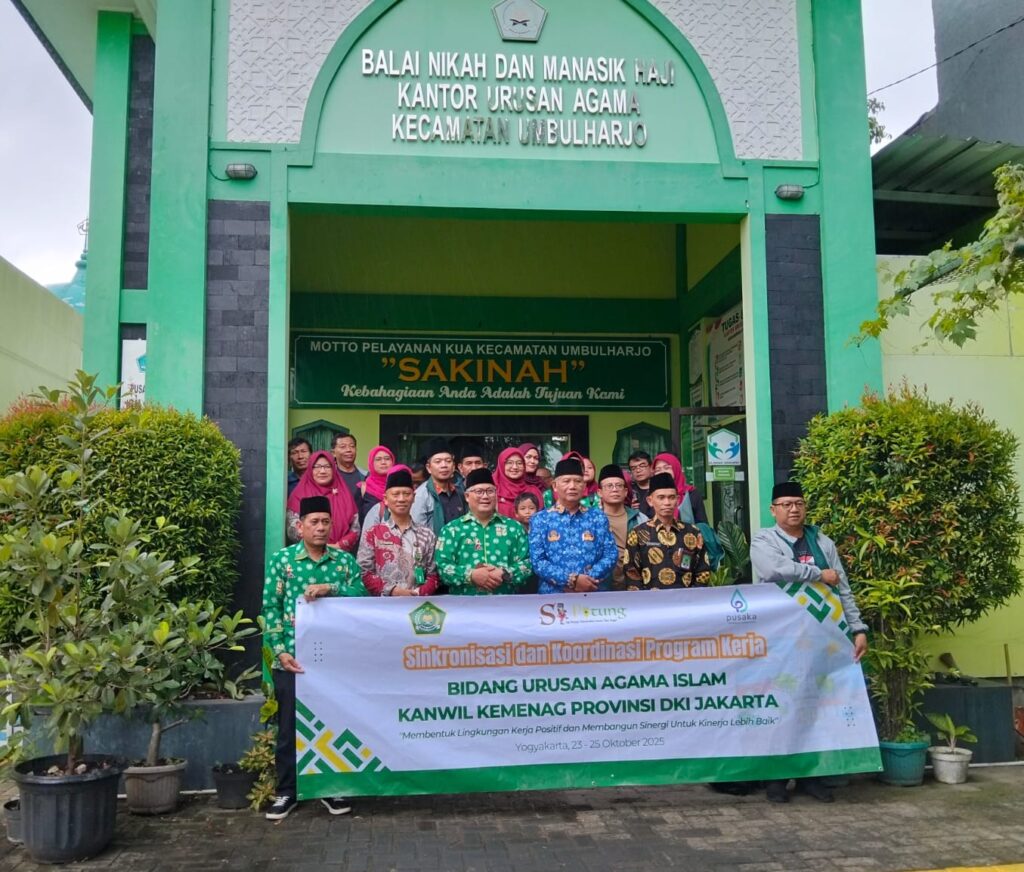 Kunjungan KANWIL KEMENAG DKI