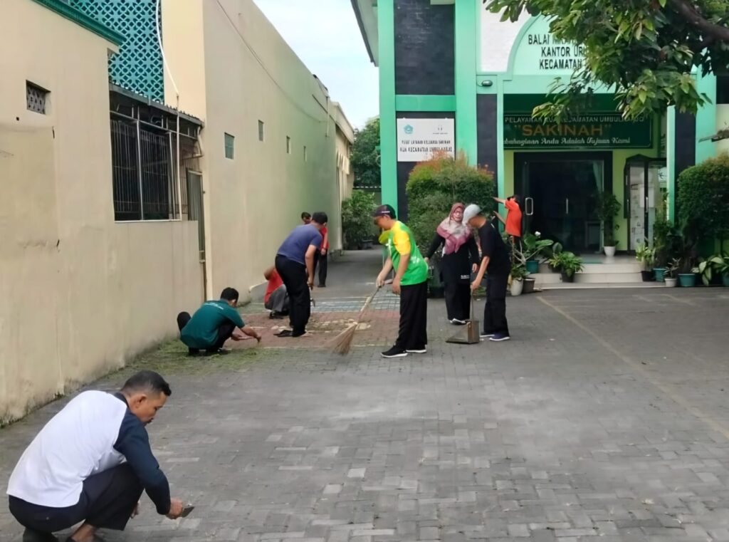 Kerja bakti kUA 12 juni 2026
