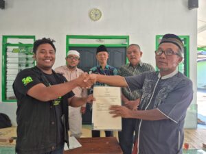 Ikrar wakaf Mushola Istiqomah -Pandeyan 22 Juli 2026